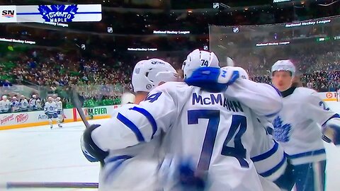 Maple Leafs C #74 Bobby McMann 🥅(7)🏒Snap-Shot Goal