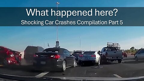 What happened here? Shocking Car Crashes Compilation Part 5