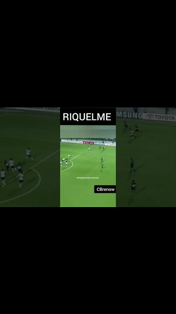 O RIQUELME HUMILHAVA DEMAIS NA LIBERTADORES