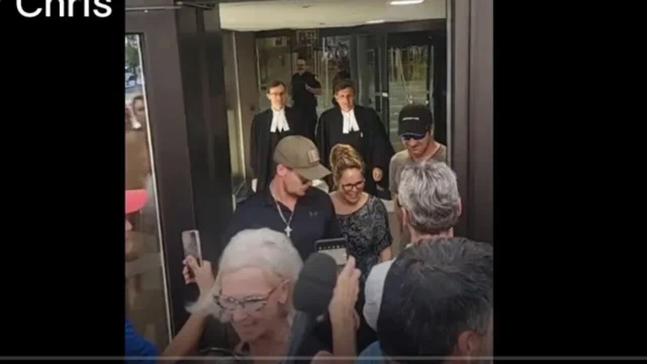 Tamara Lich Released On Bail! Footage From Outside The Courthouse!