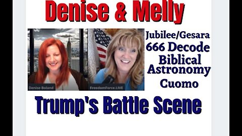 08-03-21   Denise Boland & Melly talk Current Events & How This is Biblical!