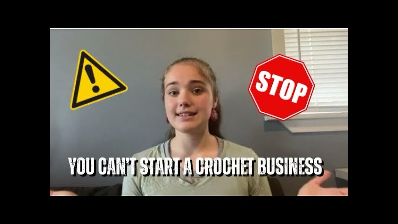 You Can't Start A Crochet Business