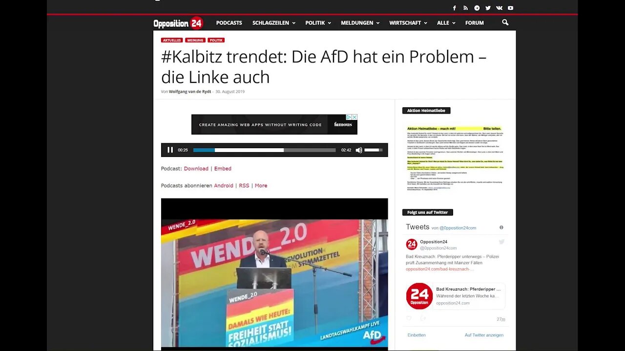 Die AfD hat ein Problem die Linke auch