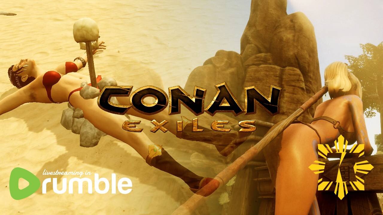 ▶️ WATCH » CONAN EXILES (PVP SERVER) » REINFORCED STONE » A SHORT STREAM [5/30/23]