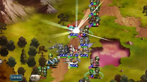 夢幻模擬戰 世界地圖 往第二部斷章故事小節二 (公主聯盟角色完成)