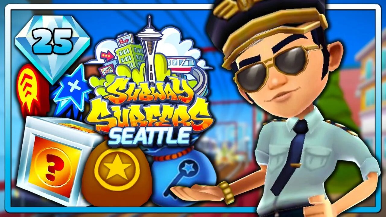 Subway Surfers Seattle | Caçada Sazonal Nível 25 com o Ace Pilot