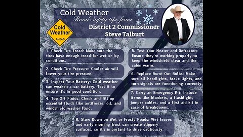 Cold Weather Safety Tips