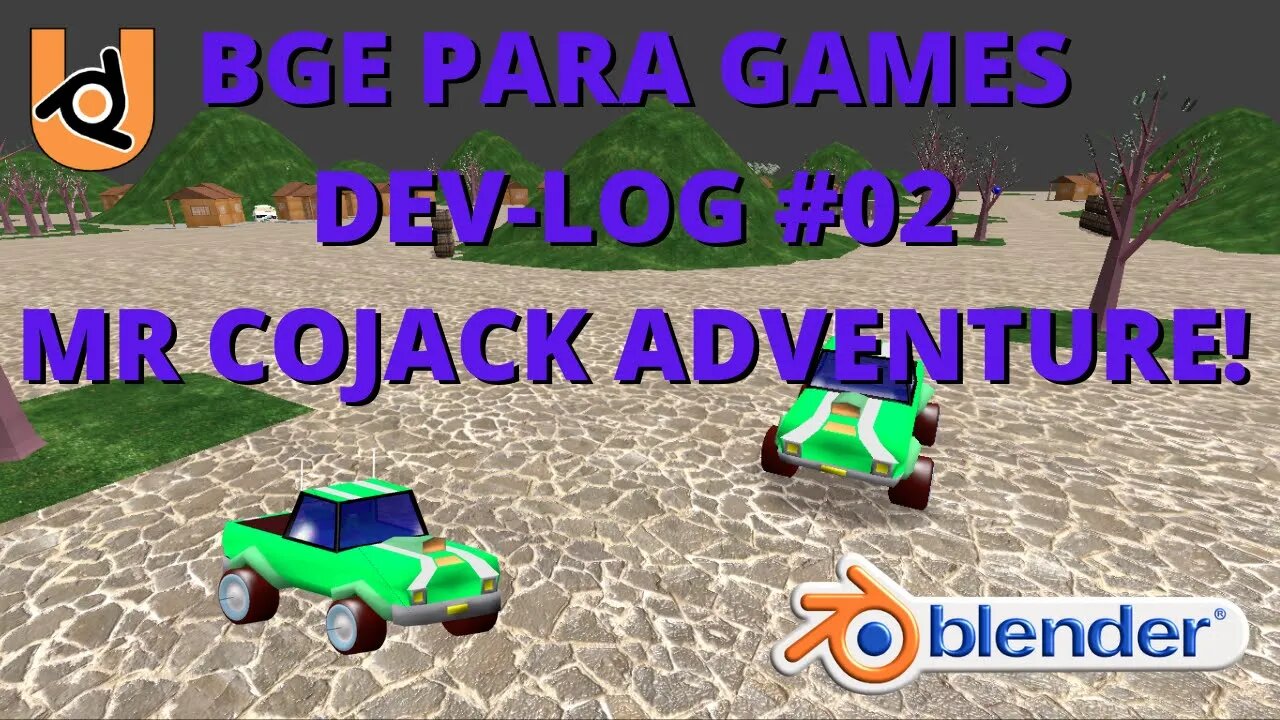 BGE PARA GAMES DEV-LOG #02 MR COJACK ADVENTURE!