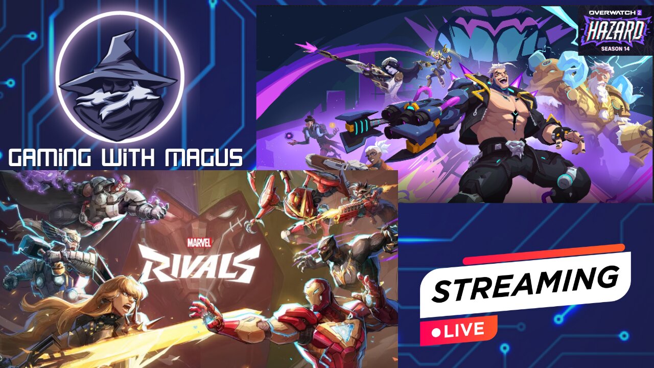 Unscheduled stream! Overwatch2 Season 14 vs Rivals, which is better!
