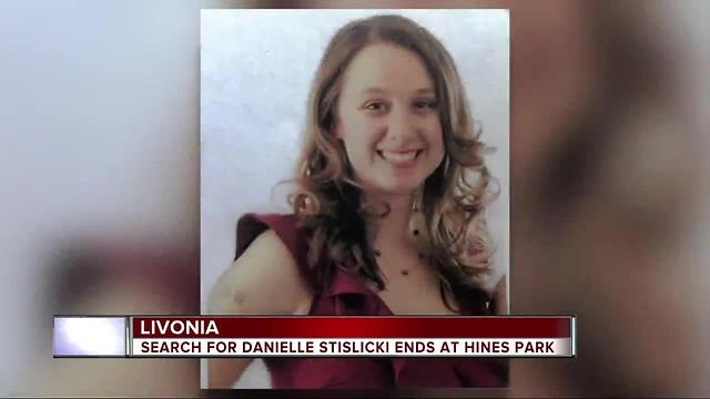 Search for Danielle Stislicki ends at Hines Park