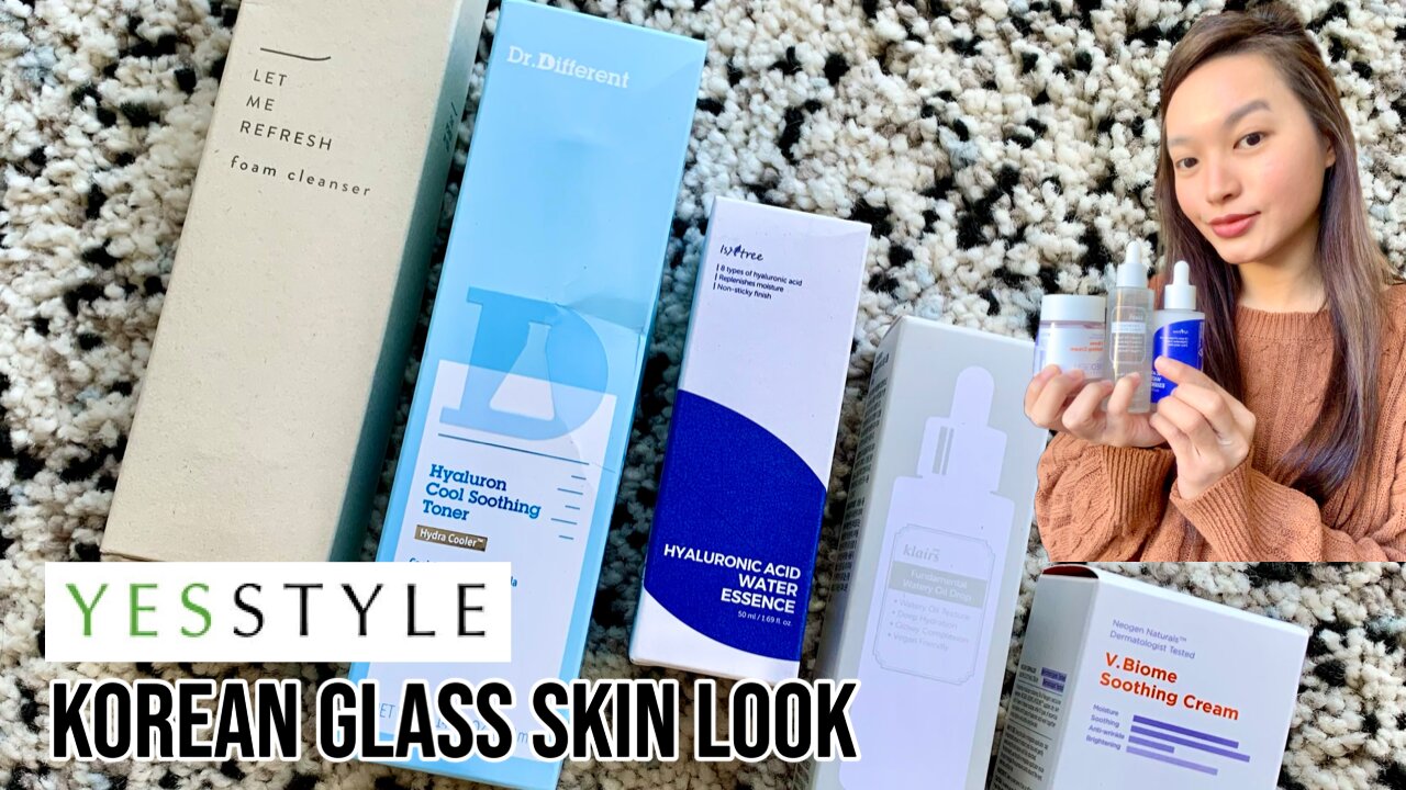 YesStyle Korean Glass Skin Look Set