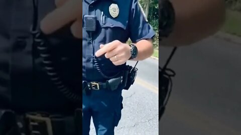 The cop just took law into his own hands