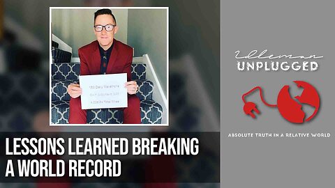 Lessons Learned Breaking a World Record | Idleman Unplugged