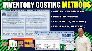 Calculate Inventory Costing Methods In Excel -FIFO, LIFO, Weighted Average & Specific Identification