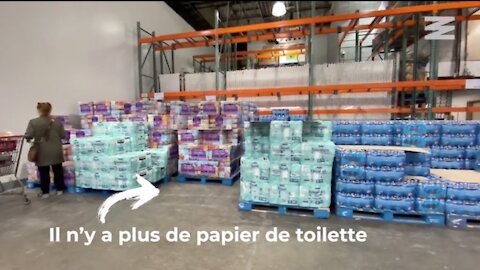 Pénurie de papier de toilette dans plusieurs Costco du Québec (VIDÉO)