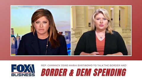 Rep. Kat Cammack Joins Fox's Maria Bartiromo To Discuss Biden Border Crisis And Democrat Spending