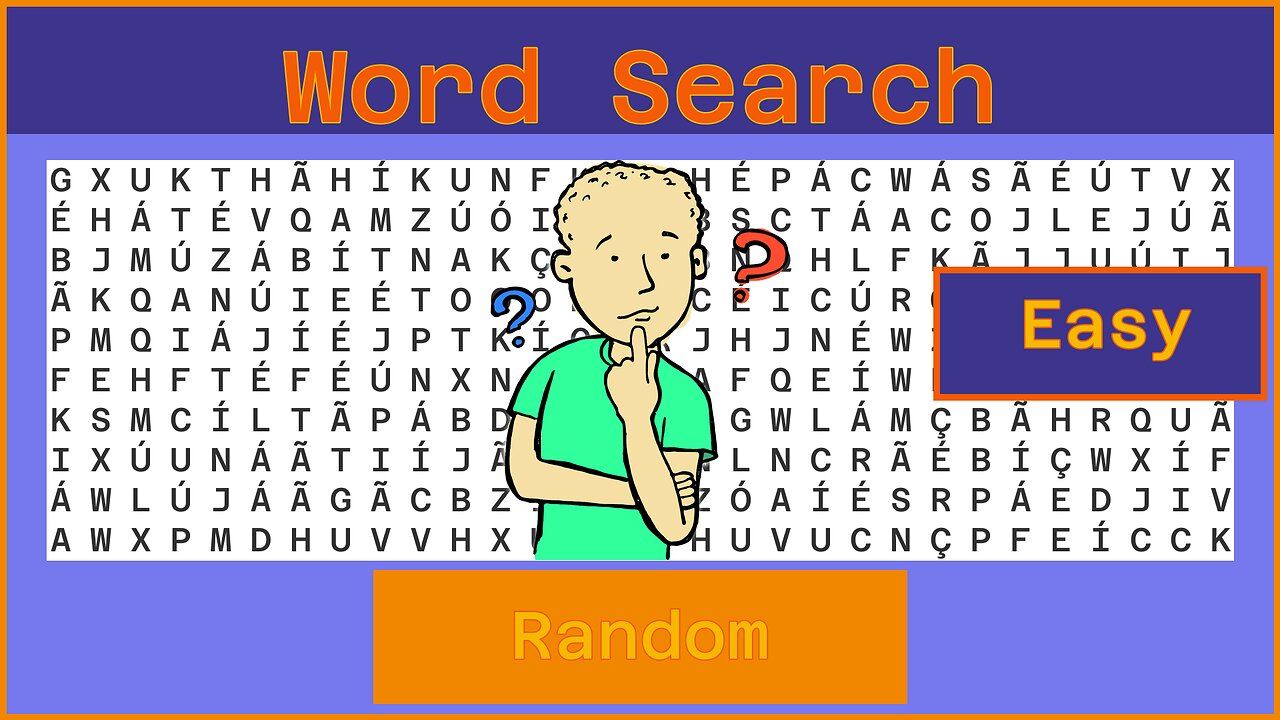 Word Search - Challenge 12/28/2022 - Easy - Random