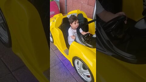 Cute baby 🥰🥰🥰 in a fast car, joyrider. #viral #shorts #trending #car