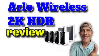 Arlo Wireless 2K HDR Essential 2nd Generation Outdoor Security Cameras #Review