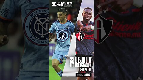 The Leagues Cup is coming to NYC! @nycfc will face Atlas FC #ad