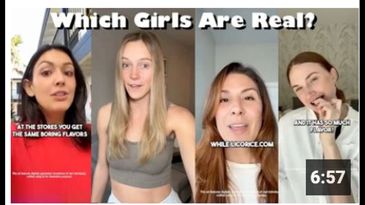 Can You Tell Which Girls Are Real and Which Are AI Generated? Deep Fakes Are Getting Scary-Good!