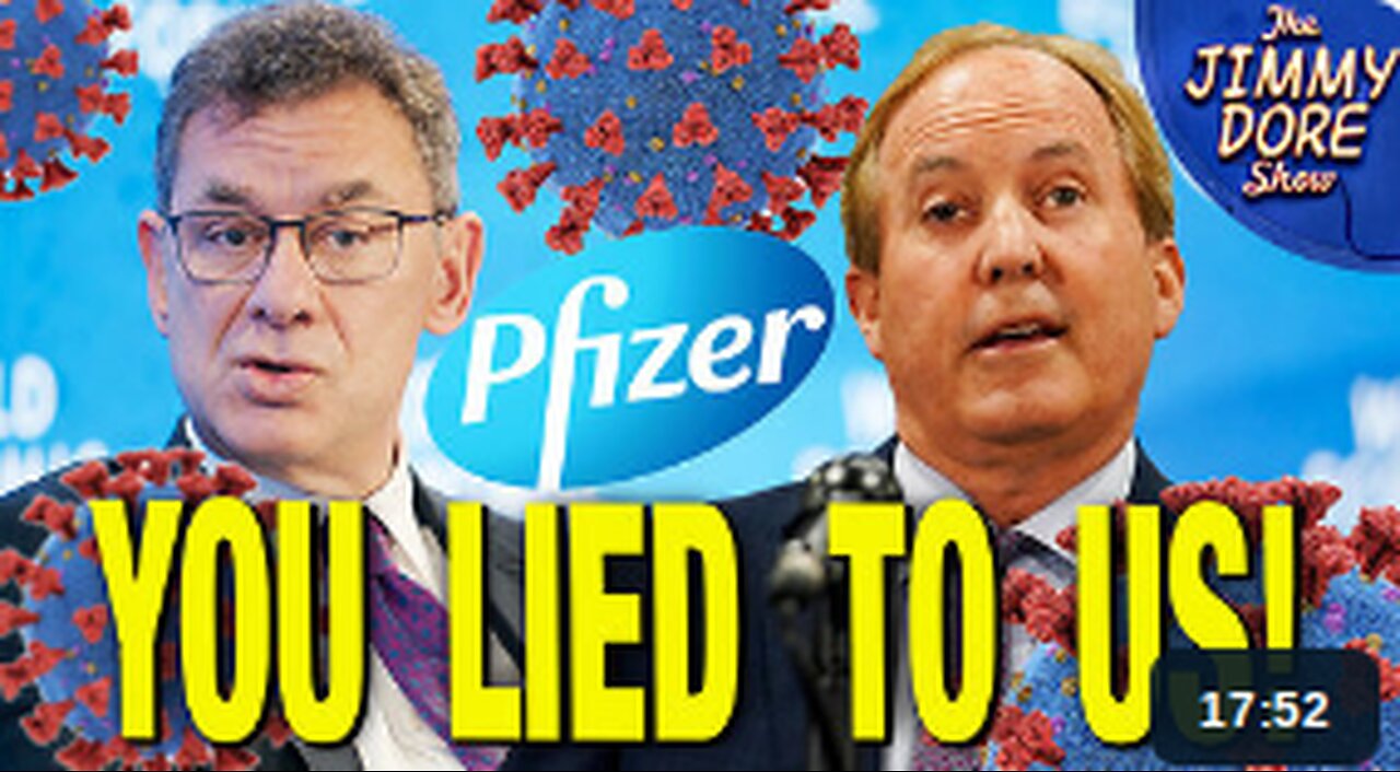 Texas AG Sues Pfizer For LYING About Vaxx Effectiveness