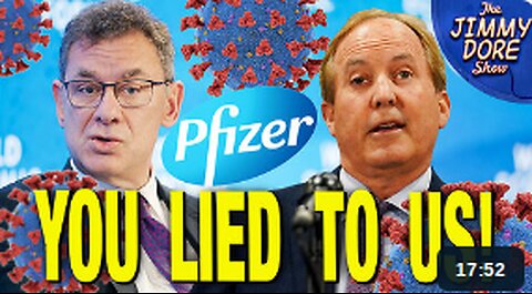 Texas AG Sues Pfizer For LYING About Vaxx Effectiveness