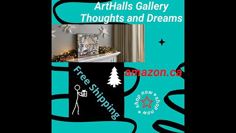 🎨 Elevate Your Home with “Thoughts and Dreams” Canvas Art 🌟