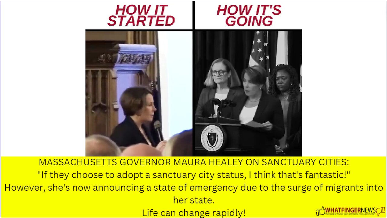 MASSACHUSETTS GOVERNOR MAURA HEALEY ON SANCTUARY CITIES: