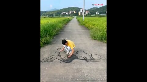 Cool but scary...