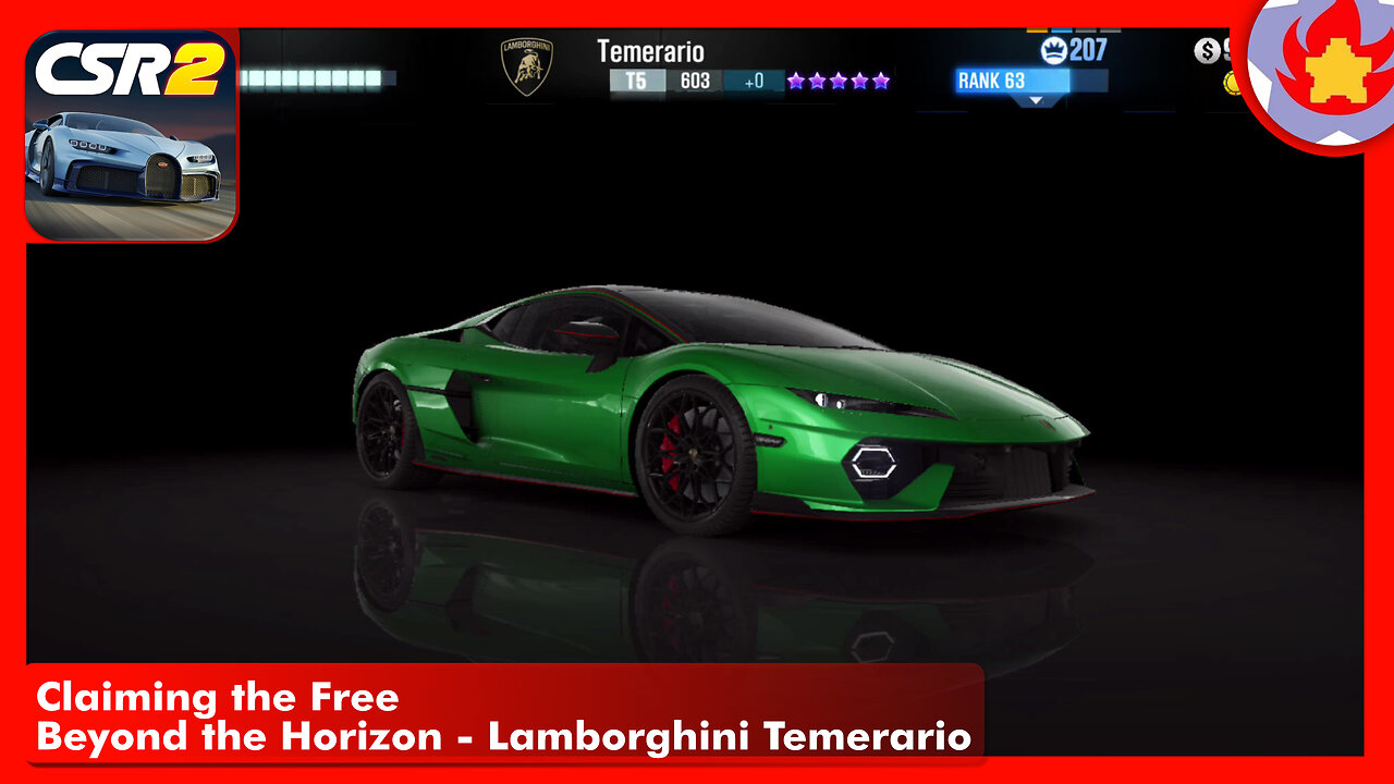 Claiming the Free Beyond the Horizon - Lamborghini Temerario | CSR Racing 2