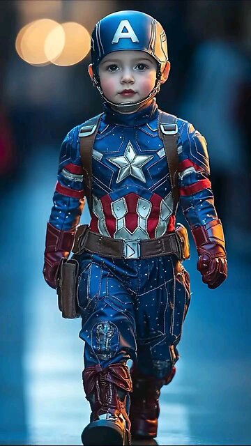 Superheroes in childhood