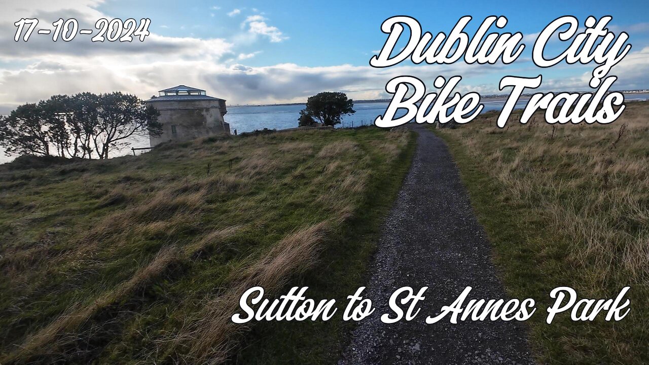 Sutton Martello Tower to the Tree of Life at St Annes park. Dublin, Ireland