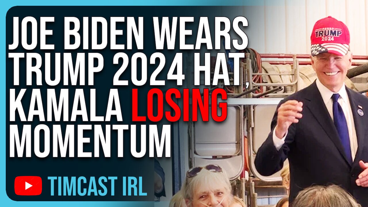 Joe Biden Wears Trump 2024 Hat, MAGA GOES WILD, Kamala Losing Momentum