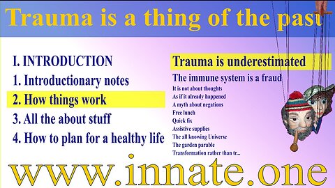 #8 It is real! — Trauma is a thing of the past - Trauma is underestimated