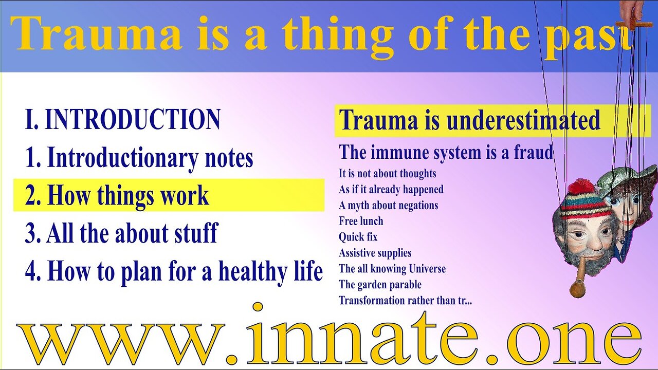 #8 It is real! — Trauma is a thing of the past - Trauma is underestimated