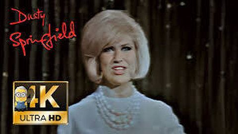 Dusty Springfield AI 4K Colorized ❌Difficult Restore❌ - I Only Want To Be With You (1964)