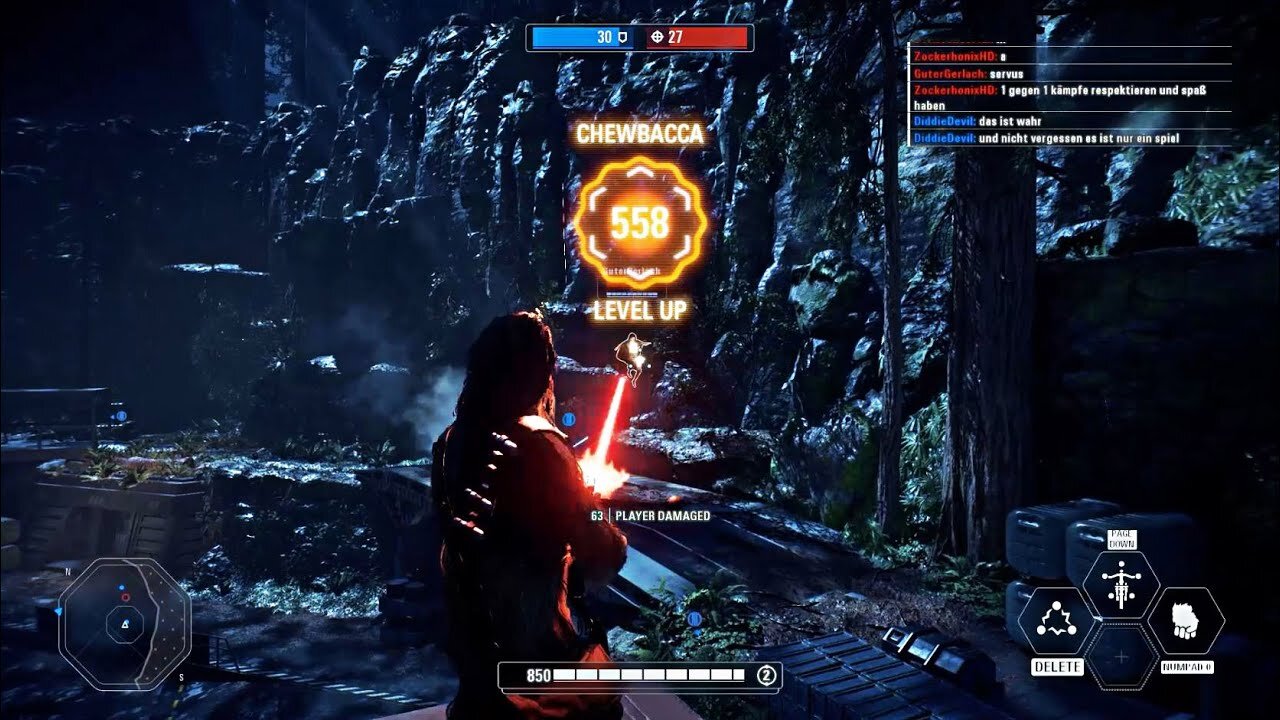 Star Wars Battlefront II - Chewbacca Controls and Dominates Endor! [DunamisOphis] 22 Eliminations