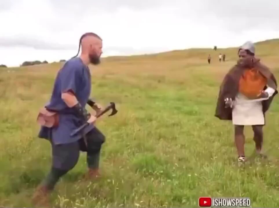 IShowSpeed fought a Viking while in Norway