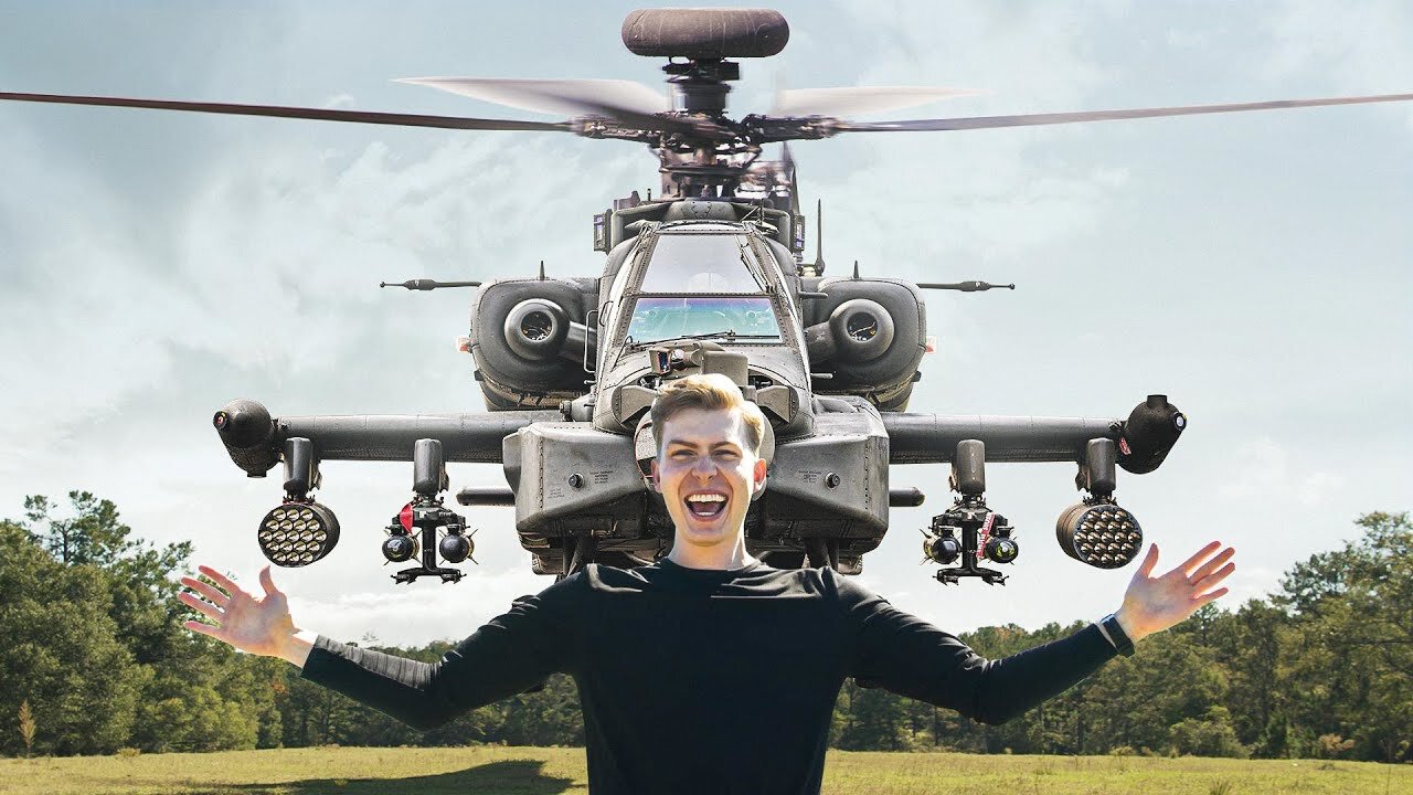 Experience the FIREPOWER of the AH-64 Apache!