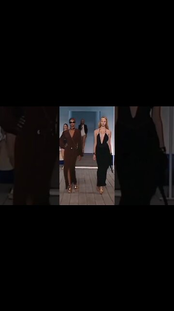 Yasminwarsame & Tanyadziahileva in Hermes Spring/Summer 2007 FashionShow