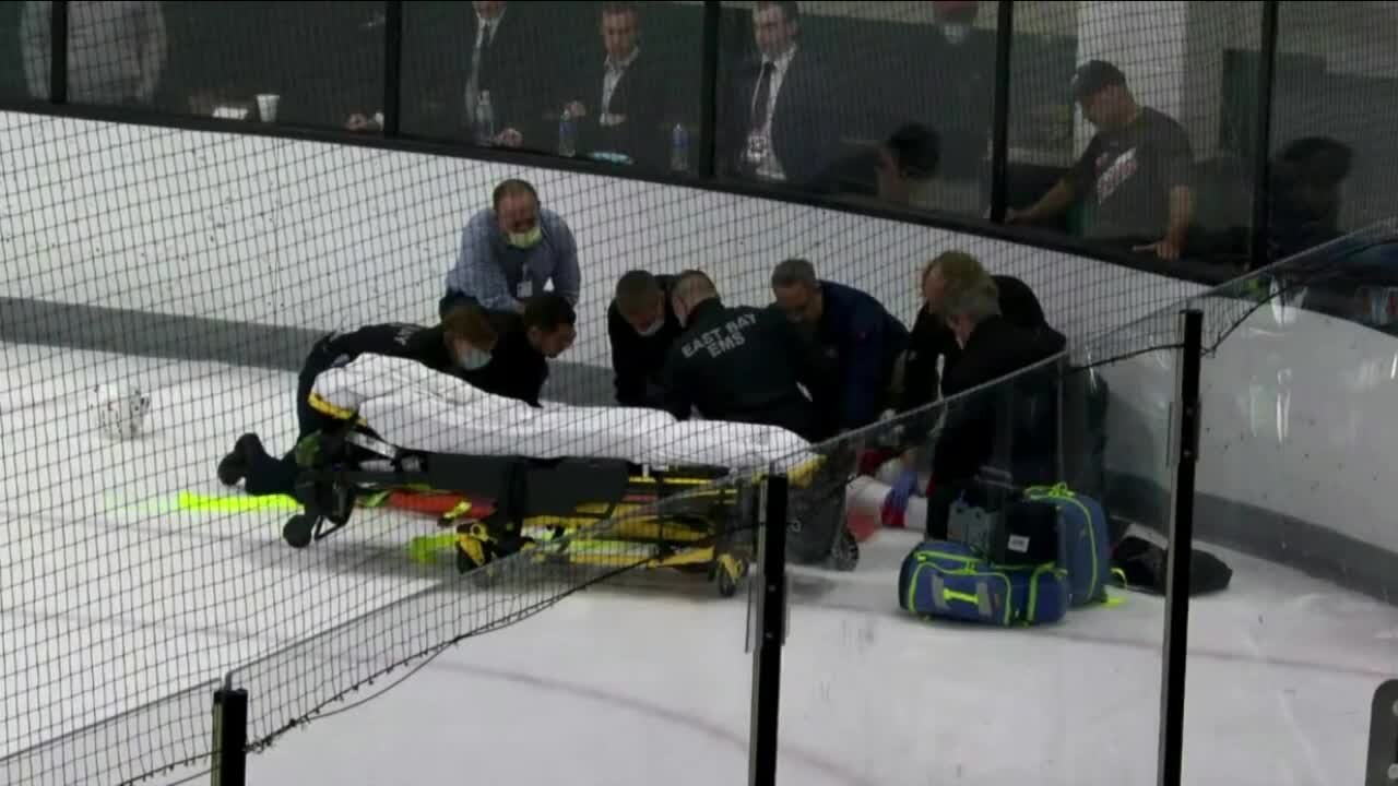 Red Wings prospect Jared McIsaac recovering after collision