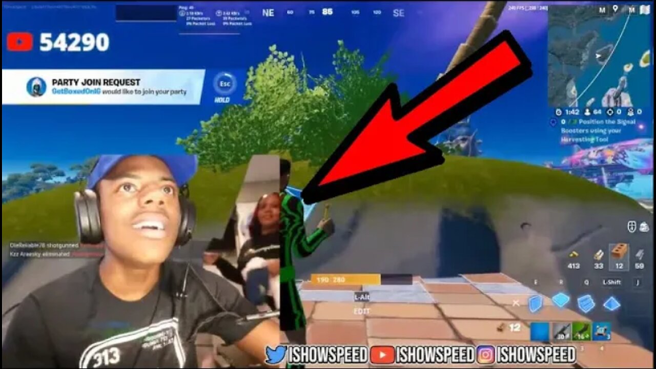 iShowSpeed's Mom *SHOWS UP*On Stream!!