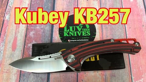 Kubey KB257 / includes disassembly / AUS10 blade and interesting design !