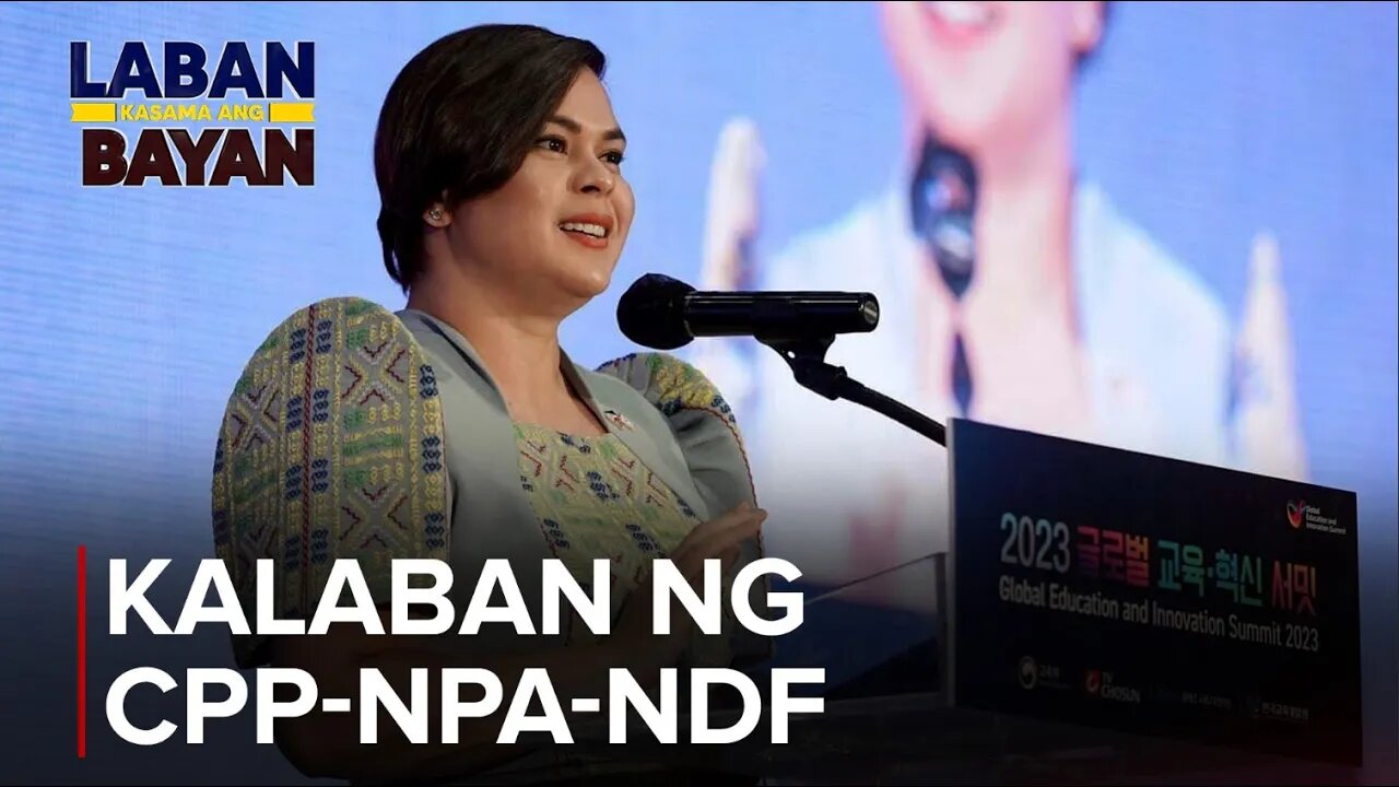 Ang pinakamasugid at malakas na kalaban ng C P P- N PA - N D F ay si VP Sara —Ka Eric