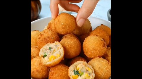 Corn Cheese Balls | कॉर्न चीज़ बॉल्स