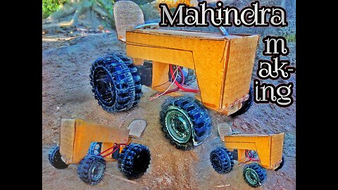 DRY CAR-How to make a mahindra at home.