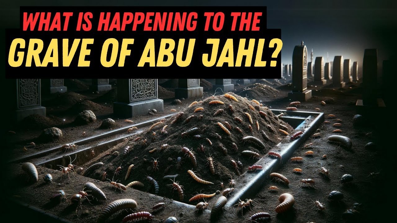 WHAT IS HAPPENING TO THE GRAVE OF ABU JAHL_ ASTAGHFIRULLAH!