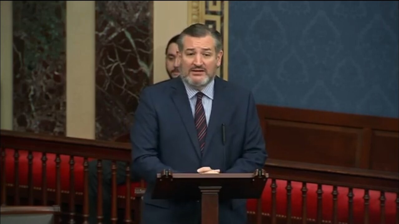 Sen Cruz: Senate Dems Prioritized Political Loyalty to Biden More Than They Do Standing Up to Putin