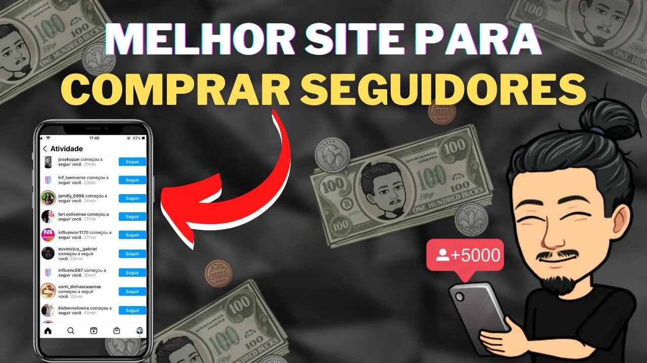 Melhor site para comprar seguidores no instagram